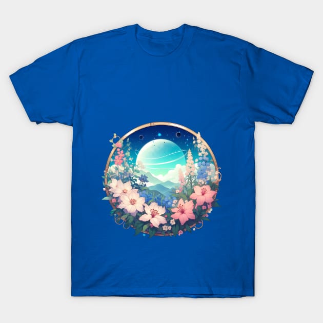 Another Flower World #13, Shankfuag T-Shirt by IsekaiFloral